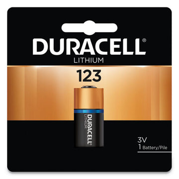 Duracell® Specialty High-power Lithium Battery, 123, 3 V, 2-pack freeshipping - TVN Wholesale